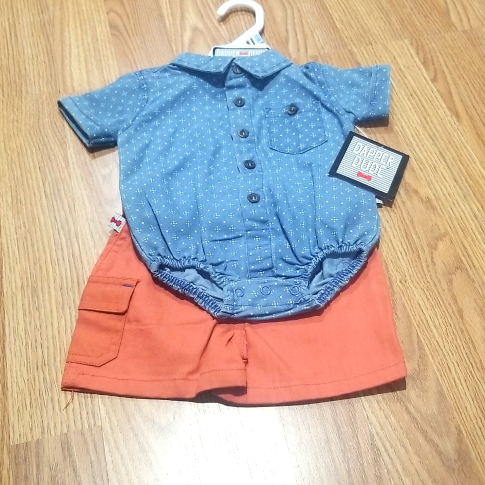 NWT DAPPER DUDE MATCHING SETS